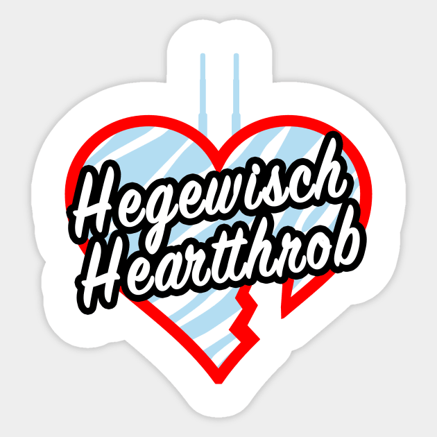 Hegewisch Heartthrob Sticker by Pod of Thunder
